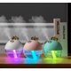 thumbnail image 5 of Lindo humidificador de gato humidificador de corona, máquina de incienso, gran cantidad de niebla, silencioso, apagado automático, humidificador antisecado (rosa), 5 of 5