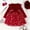 w93# Red103, variant on Wuxian Girls Dresses Solid Color Ruffled Long Sleeve Velvet Sequins Sparkly Xmas Mesh Tutu Dresses Thermal Cozy Dailywear Cute Dresses,Green,12-18 Months