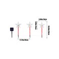 thumbnail image 3 of Solar Christmas Lights Outdoor - 3-in-1 Snowflake & Tree Garden Decor with Multiple Lighting Modes, 3 of 8
