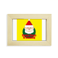 thumbnail image 1 of Marco de foto de madera Unbranded Santa Claus regalo feliz 5x7 pulgadas, 1 of 4