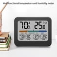 thumbnail image 4 of Multi Functional Household Temperature and Humidity Meter with Color Large Screen High and Low Temperature Recording, 4 of 8