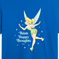 thumbnail image 2 of Tinker Bell - Think Happy Thoughts Cropped Graphic T-Shirt, 2 of 4