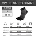 thumbnail image 1 of 3 pares de calcetines deportivos antideslizantes de cinco dedos transpirables para correr maratón calcetines de algodón para hombres y mujeres al aire libre, 1 of 1