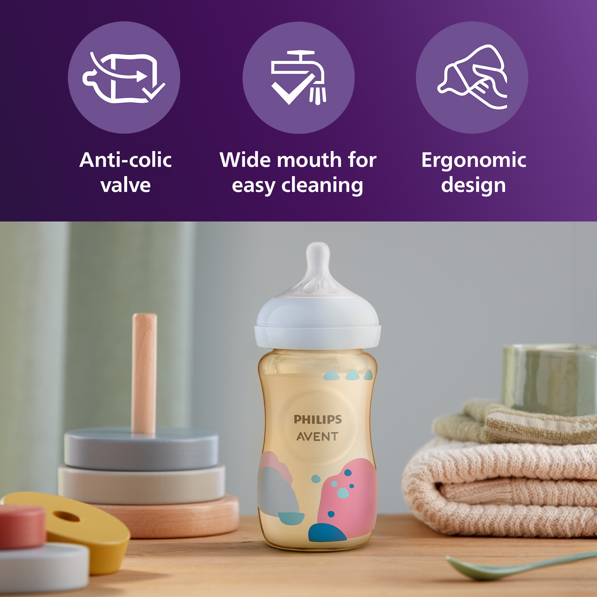 Philips AVENT Natural PPSU Bottles, 9oz, 2-Pack photo 7