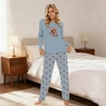 thumbnail image 2 of Pajamas for Women Set Highland Cattle Printed Soft Pjs Outfits Shirts and Pants Homewear Sets, 2 of 4