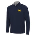 thumbnail image 2 of Men's Antigua  Navy Michigan Wolverines Content Quarter-Zip Pullover Top, 2 of 3