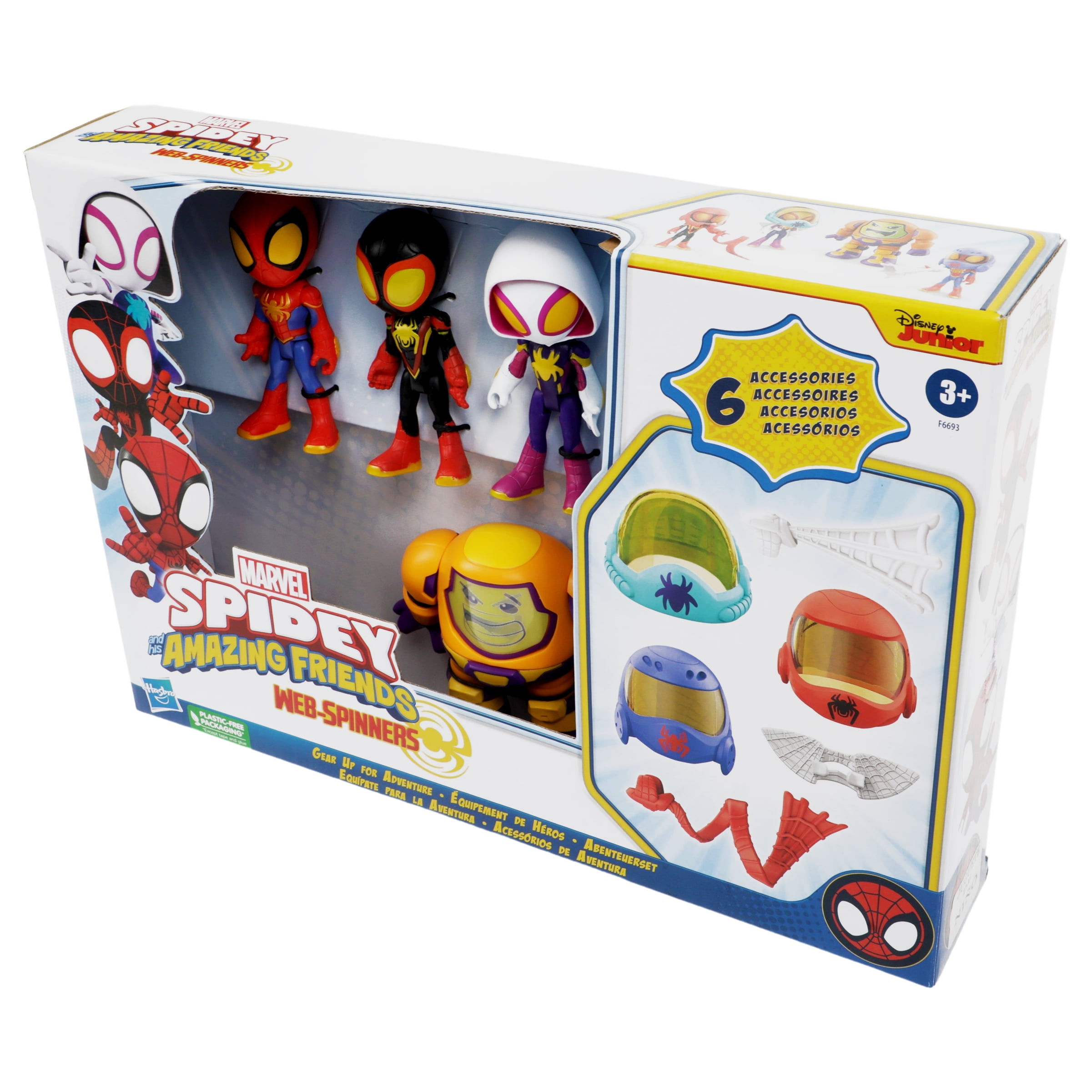 Marvel Web-Spinners Gear Up For Adventure Action Figure 10-Pack