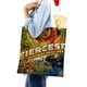 thumbnail image 4 of Go Diego Go Bolso de tela con estampado de lienzo para mujer, bolsa de compras reutilizable y estética, con cremallera interior, regalo para mujer,40*45cm., 4 of 6