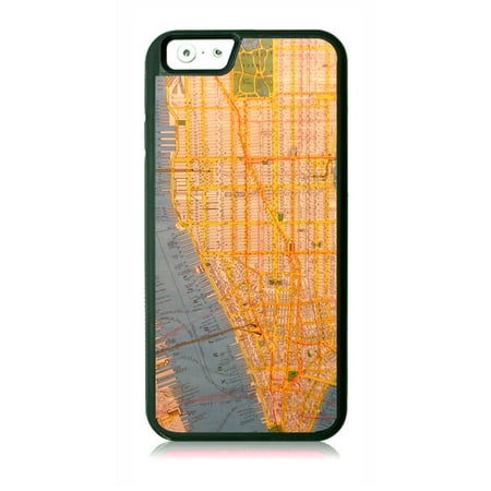 NYC Subway Map Black Rubber Case for the Apple iPhone 6 / iPhone 6s - iPhone 6 Accessories - iPhone 6s