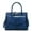 Navy Blue, variant on New Fashion Women Bag Luxe cuir Serpentine Woman leather Handbags With pouch Ladies Trunk Tote bolsos Women messenger bag bolsos