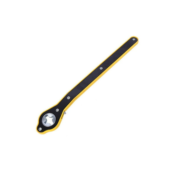 TFixol Car Use Labor-saving Jack Ratchet Wrench Garage Tire Wheel Wrench Portable Long Handle Wrench