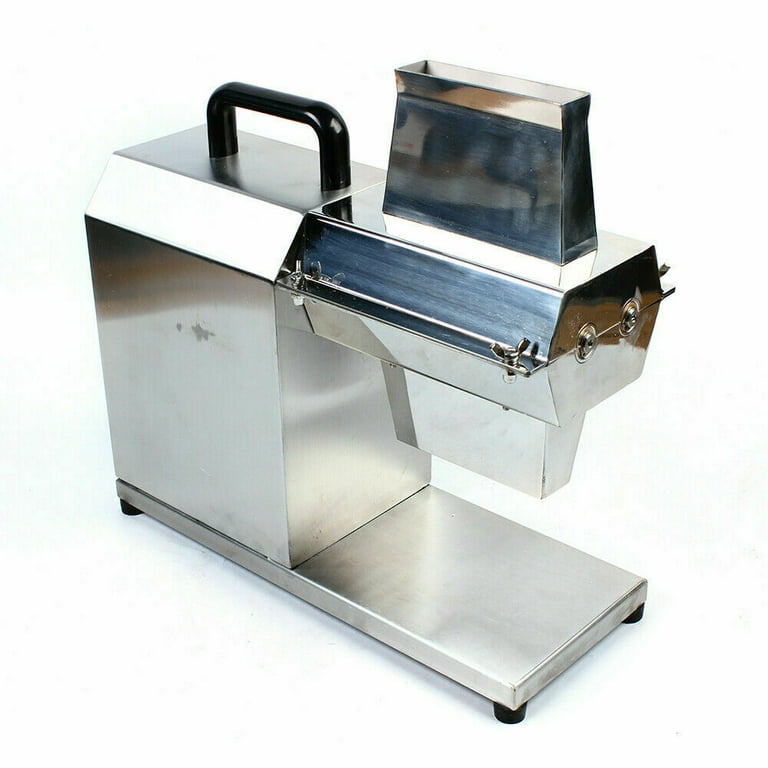 Oukaning 450W Commercial Electric Meat Tenderizer Steak Machine Stainless Steel 110V, Size: One size, Silver