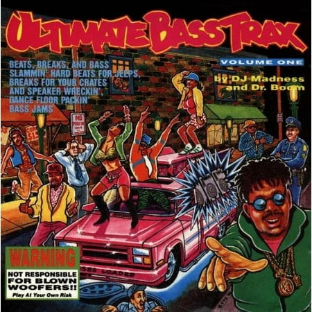 DJ MADNESS DR. BOOM: Ultimate Bass Trax 1 - CD NEW
