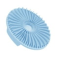 thumbnail image 2 of Shower Body Brush Skin Massage Scrubber Silicone for Kids Elderly Bath Brush Blue, 2 of 8