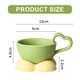 thumbnail image 2 of Taza de café de 160 ml, juego de tazas de café con bandeja, adecuada para fiestas familiares en cafeterías., 2 of 5