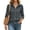 Dark Gray, variant on TGSLY Women's Roll Tab Long Sleeve Linen Tops Collared Button Down Office Shirts Relaxed Dressy Casual Curved Hem Solid Color Blouses XL