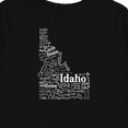 thumbnail image 4 of Inktastic Idaho State word salad Boys or Girls Long Sleeve Toddler T-Shirt, 4 of 5