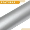 thumbnail image 5 of Unique Bargains Matte Silver Tone Protective Car Wrap Film 152x31cm 5.5mil Polyvinyl Chloride 1 Pc Universal, 5 of 7