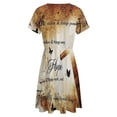 thumbnail image 5 of Will Always Have Hope Short Sleeve Dress Women Summer Evening Dresses Ladies Sundress, 5 of 7