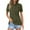 A1-Army Green, variant on Kcolen Button Down Shirt Women Plus Size Short Sleeve Pullovers Cute Summer Tops for Women Solid Color Drop Shoulder Everyday Business Casual Blouses Dressy Work Tunic Tops,Yellow