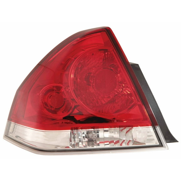 KAI New CAPA Certified Standard Replacement Passenger Side Tail Light Assembly, Fits 2006-2013 Chevrolet Impala