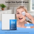 thumbnail image 5 of 30PCS Tea Tree Oil Eyelid Wipes,Individually Wrapped Eye Lid Cleaning Wipes，Soothing For Sensitive Eyes, Stay Hydrated Lid Wipe, 5 of 6
