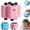 Pink, variant on 4-in-1 Math Practice Roller Stamp, Addition Subtraction Multiplication Division Practice Tool, Randomized Digital Roller Stamp, Reusable Learning Tools for Kids Class & Home Use