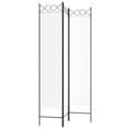 thumbnail image 3 of vidaXL 3-Panel Room Divider White 120x200 cm Fabric, 3 of 5