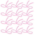 thumbnail image 5 of Hemobllo Wear-Resistant Pink Acrylic Bowknot Wine Glass Markers 12Pcs, 5 of 5