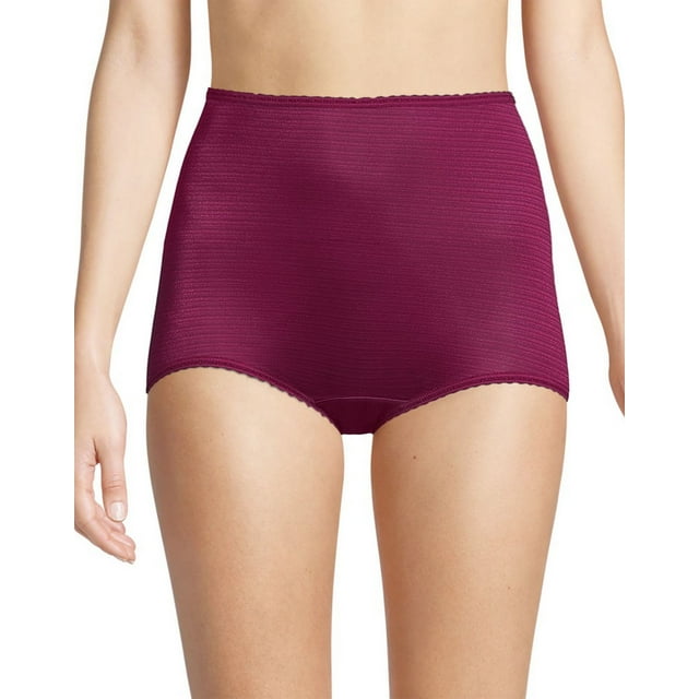 Bali Culottes Skimp Skamp pour Femmes Lot de 3, 7, Café/thé Rose/rayure Rouge Galactique