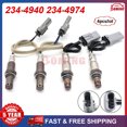thumbnail image 3 of 4-piece set for 14-17 for Chevrolet for Silverado 1500 4.3L 5.3L 6.2L oxygen O2 sensor -, 3 of 4