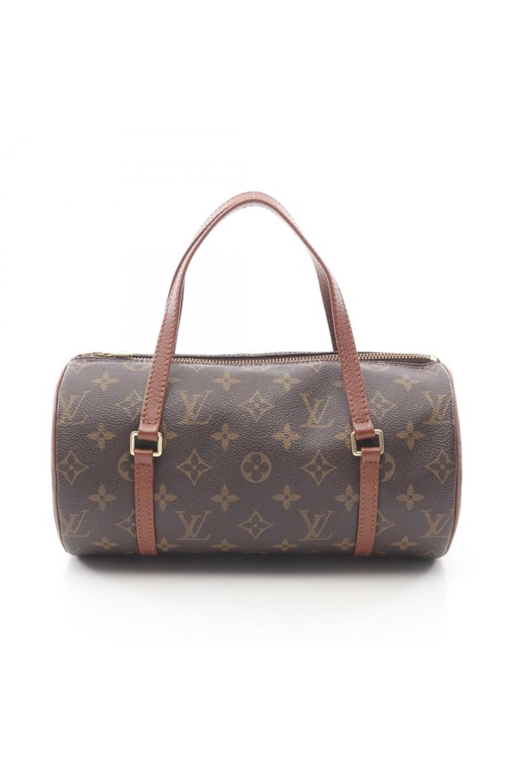 Pre-Owned Louis Vuitton Papillon 26 Old Model Handbag, Coated Canvas and Leather, Monogram,...