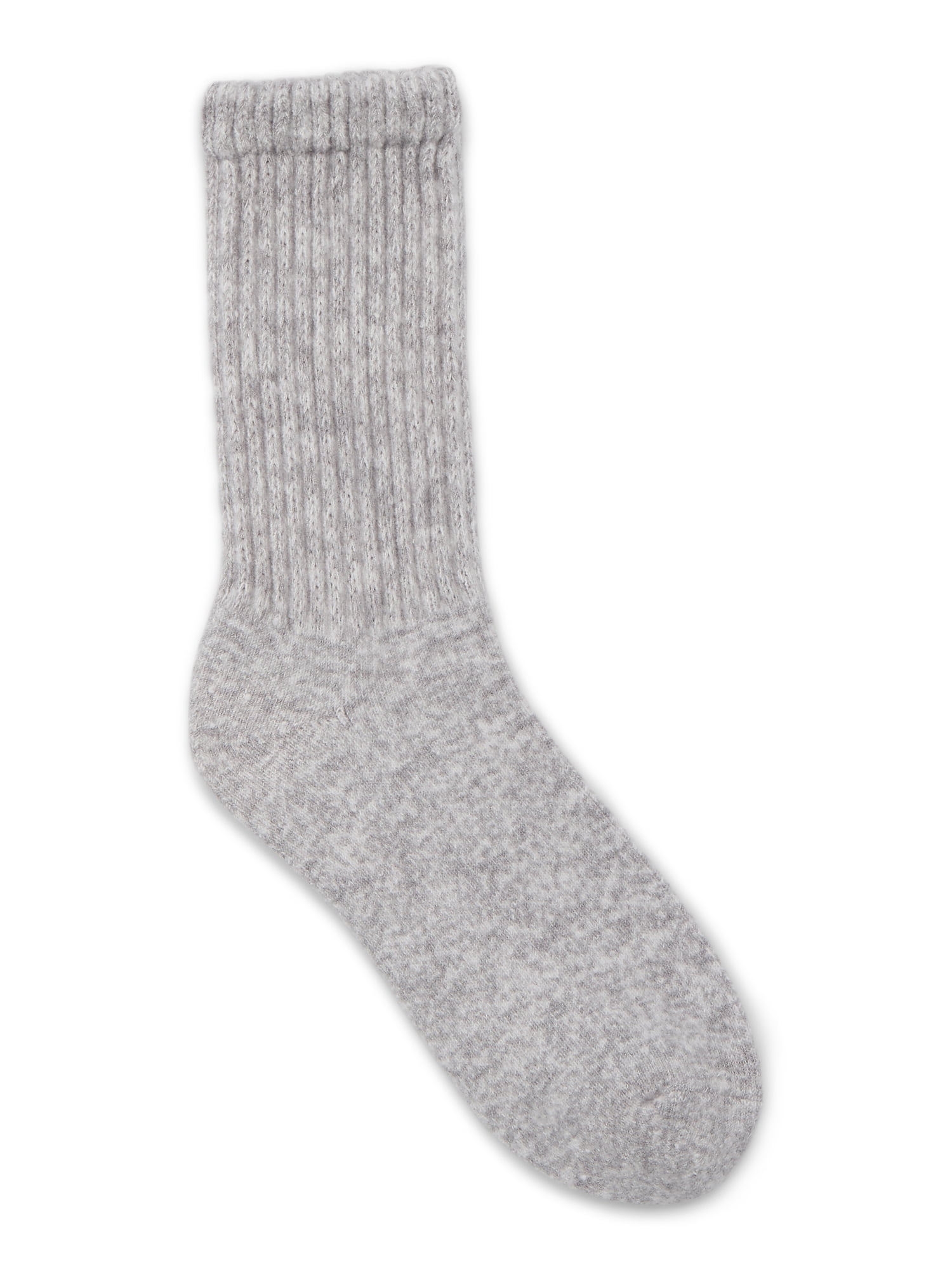 Joyspun Women's Crew Socks, 3-pack, Fits Shoe Sizes 4-10