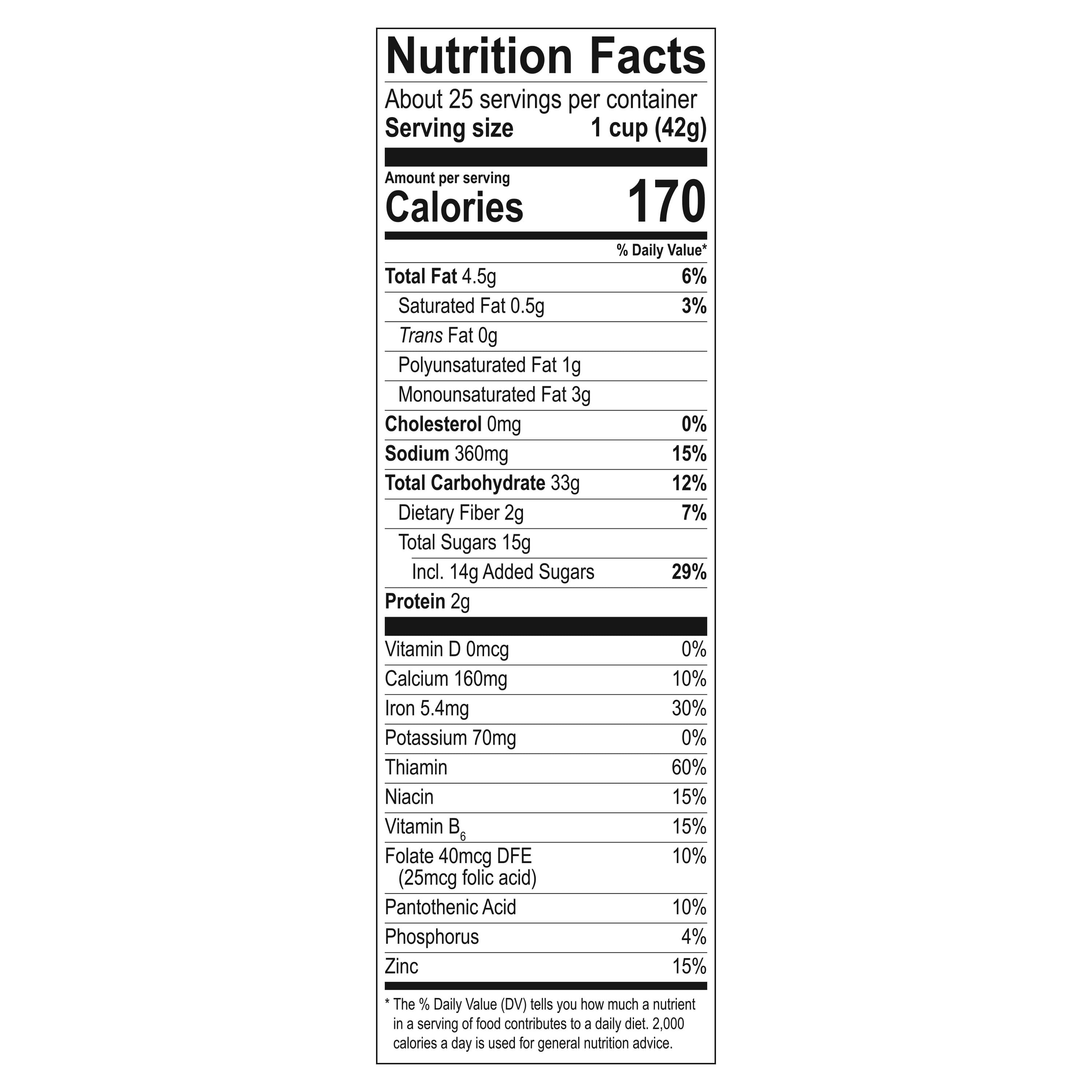 Malt-O-Meal Honey Graham Toasters Breakfast Cereal, Honey Graham Cereal Squares, 38 OZ Resealable Cereal Bag