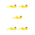 thumbnail image 1 of Vogacara Eyección pollito novedad elástico vuelo lanzamiento tirachinas amarillo pollo pegajoso juguete dedo pájaros dedo pájaros amarillo Amarillo 5piezas Vogacara CBP220281, 1 of 4