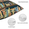 thumbnail image 3 of Eflxamz Cushion Cover Case Bookshelves Full of books Throw Pillow Case Decorative Throw Pillow Cover for Home Sofa Office 18x18 inch, 3 of 5