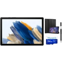 Samsung Electronics Galaxy Tab A8 Android Tablet, 10.5'' LCD Screen, 4GB RAM, 64GB Storage, Dark Gray with Mazepoly Accessories