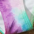thumbnail image 5 of WOYY Girls 4-Piece Swimsuit Tie Dye Bikini Set with Cover Up UPF 50+ Bathing Suit, Sizes 5-10, 5 of 5
