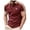 j108-Red, variant on LIIPEE Summer Fashion Graphic Polo Shirt For Men Short Sleeve Tennis Collar Shirts Male Comfortable Breathable Versatile Polos,XL