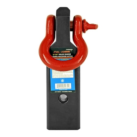 2-1/2" Solid Shank D-Ring Receiver Tow Towing Hitch