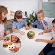 Dumpling Squishies Toys, Giant Glitter Dumpling, Colorful Dumplings Stress Balls Fidget Sensory Toys,Squeeze Dough Ball Stress Relief Hand Toys with Food Steamer Stretchy Desk Toys(C)