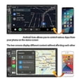 thumbnail image 4 of unique Double Din Car Stereo With Carplay, 7inch Touchscreen Radio Bluetooth And Backup Camera Phone Mirro, 4 of 5