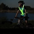 thumbnail image 4 of Luces Advertencia Que Ejecutan Ciclismo Seguridad Chaleco Led Reflectable Reflectante Banda Elástica Alta Visibilidad, 4 of 9