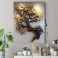 thumbnail image 4 of Abstract Metal Tree Canvas Print, Suitable for Living Room, Office, Hotel, Hallway Decor, 4 of 8