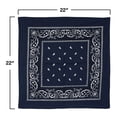 thumbnail image 2 of Partypro 60753-B Blue Bandana, 2 of 5