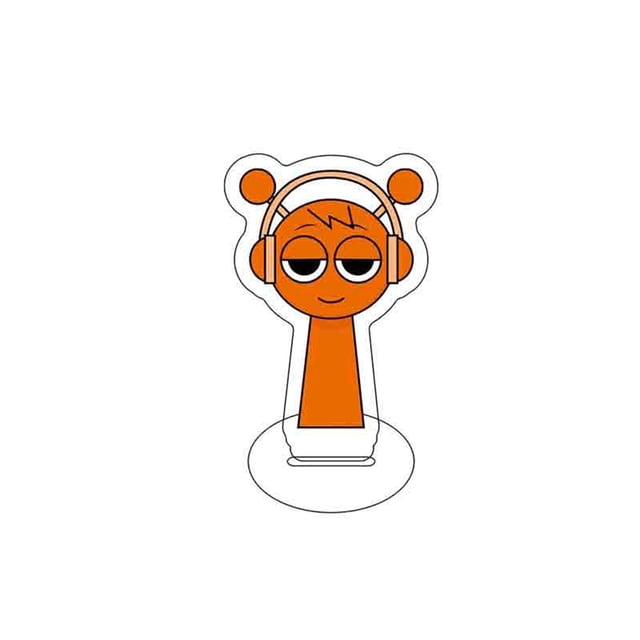 Sprunki Plush Sprunki Toys Personajes de juegos populares Acrílico 6 cm Tarjeta pequeña de pie