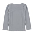 thumbnail image 2 of Alfani Womens Shiny Pullover Blouse ltpasblue M, 2 of 2