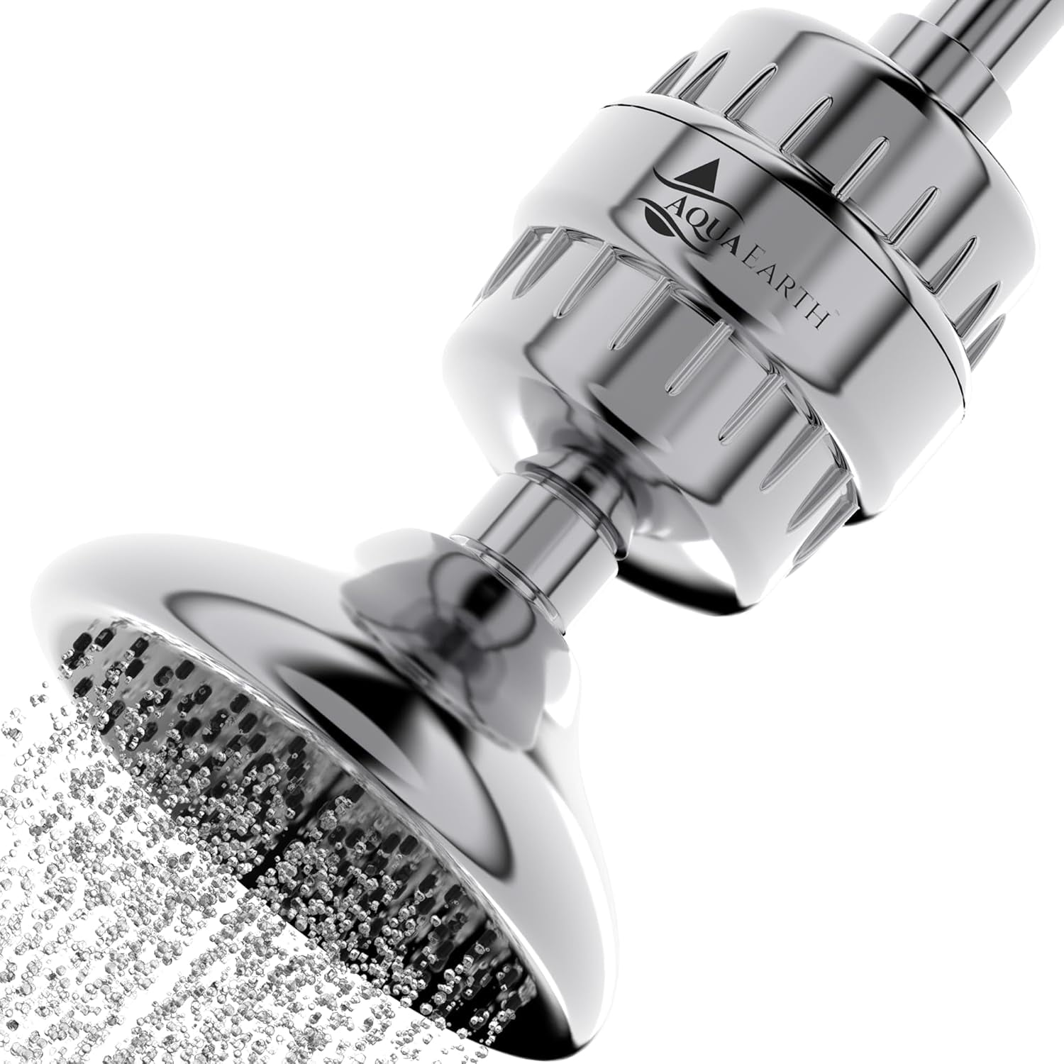 Aqua Earth Shower Filter For Hard Water Removes Chlorine Fluoride Harmful Substances Organics Other Sediments Shower Head Filter High Output Vitamin C