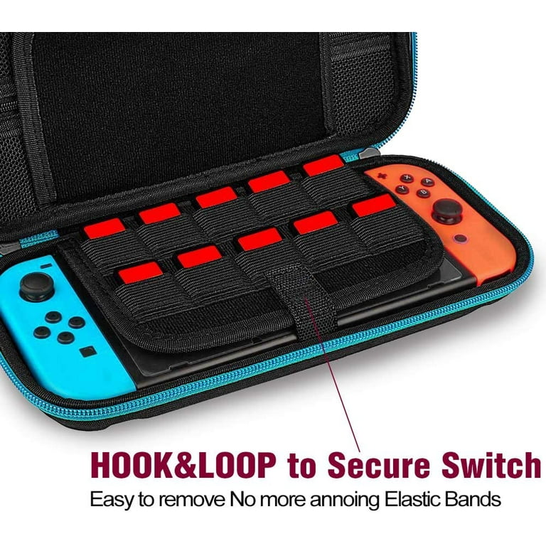 Carrying Case for Nintendo Switch Lite with 20 Games Cartridge