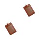thumbnail image 2 of Tholdsy 10 piezas de funda para tarjeta de identificación, carcasa protectora informal de negocios, funda para tarjetas de autobús Vertical/Marrón 2piezas, 2 of 6